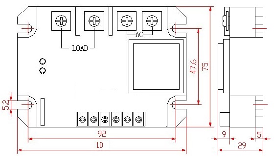 GDP-220V-60A Регулятор мощности